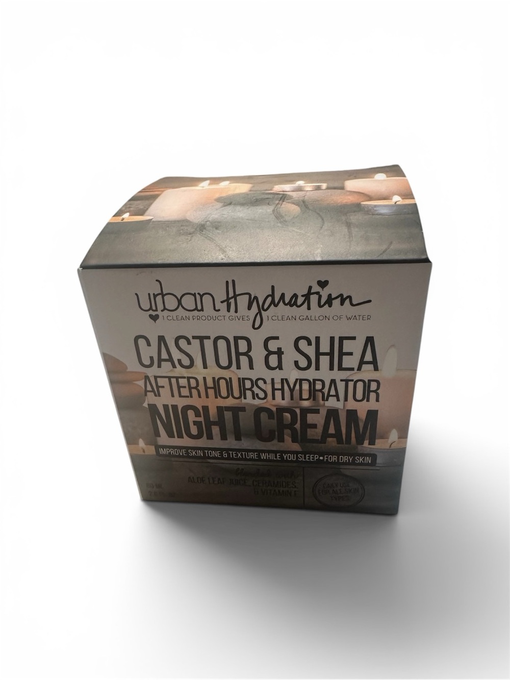 Urban Hydration Castor & Shea Night Cream - Neutral Tones